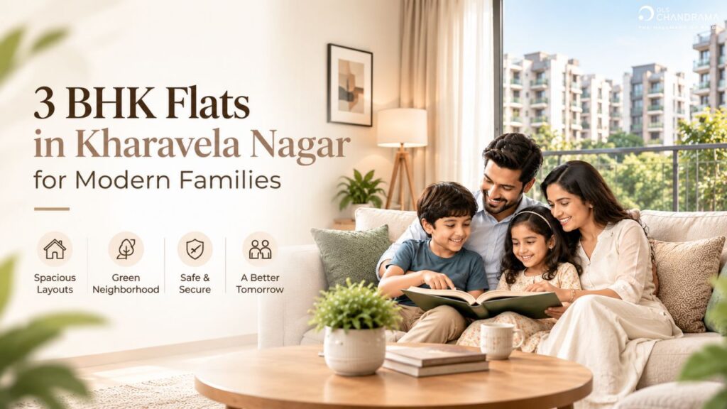 3 BHK Flats in Kharavela Nagar Bhubaneswar